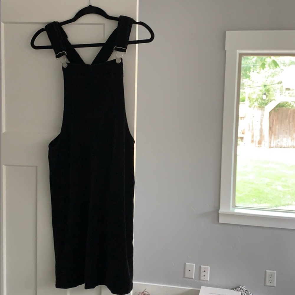 Black Overall Dress